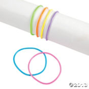 Neon Jelly Bracelets<br>144 piece(s)